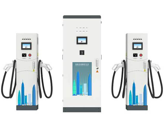 180KW分体四枪直流充电桩-星河系列